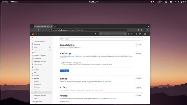 How to Disable GitLab's Automatic DevOps Pipelines